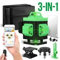 4D Level 16 Lines Laser 360 Horizontal And Vertical Cross Super Powerful Green Laser Level Self-Leveling Infrared With APP Control 8 Lines