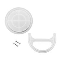 Ice Bucket Silicone Mold DIY Crystal Epoxy Resin Molds Jewelry Storage Box Molds for Resin Casting Crafts Bar Party