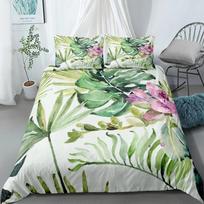 Pink Small Bonsai Style Bedding Set Digital Art Succulent 3D Duvet Cover Set King Queen Double Full Twin Single Size For Bedroom 135x200cm