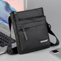 Messenger Sling Bags For Men Casual PU Leather Zipper Crossbody Pouch Simple Mini Crossbody Phe Bag Male Side Shoulder Bag juoda