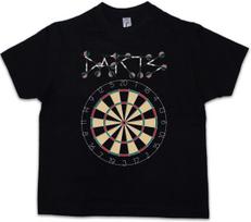 DARTS TARGET & ARROWS SPORT LOGO Kids Boys kids boys T-Shirt Phil Bar Taylor Profi 100