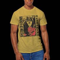 System Of A Down Unisex T-Shirt: Reflections (Dip-Dye) (Large) S