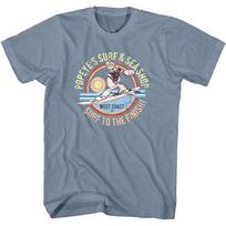 Popeye Surf Indigo Heather Comics Shirt 120