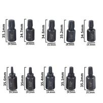 10Pcs Screw Extractor Carbon Steel Damaged Screw Remover Set Metal Easy Out Drill Bits Bolt Stud Multi-Spline Screw Extractor