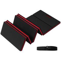Car Maintenance Mat Foldable Thick EVA Waterproof Garage Work Mat Automotive Repair Creeper Pad Floor Kneeling Protection Tool raudona