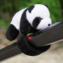 Cute Panda Bicycle Decoration Pendant Accessories Road Bike Mountain Bike Handlebar Doll Ornament Motorcycle Figurine