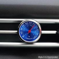 Automobilio laikrodis Automatinis laikrodis Termometras Higrometras Namai Automobiliai Vidaus apdaila Ornamentas Automobilių laikrodis Automobilių Priedai
