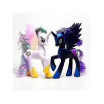 2pcs My Little Pony Princess Luna Celestia Set