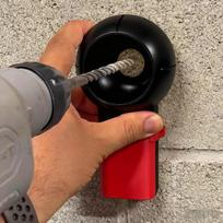 Rotary Nozzle Drill Dust Collection Box,Dust Collector Tool,Household Bit Dustproof Ash Bowl,Electric Drill Drilling Dust Cover juoda