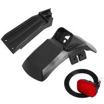 For Kukirin G2 Pro 2024 Electric Scooter Rear Fender Bracket with Integrated Taillight Mudguard Rear Mudguard Fixing Arm