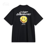 Li Ning Skateboard Shirt Men's Black ASHT445-1 L