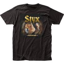 Styx Pieces Of Eight Unisex T-Shirt Music Classic Concert Rock Band Tee New Black Graphic Tee S
