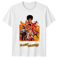 Black Samurai (1976) Movie Poster Inspired Unisex T-Shirt Retro 70s Tee Graphic Tee S