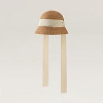 Helen Kaminski Cloche Pipette Rafia Braid Nuga Cream Nougata/cream/OS