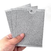 3/5PCS Double Side Steel Wire Cleaning Rag Kitchen Dishwashing Towel Washing Dish Bowl Pot Cleaning Cloth Home Clean Tools