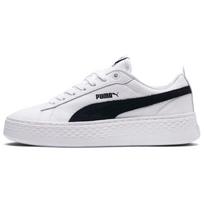Puma  Smash Platform L White Black Women Sneakers 366487-12 36