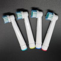 20 vnt. pakaitinių šepetėlių galvučių, skirtų Oral-B elektriniam dantų šepetėliui Vitality Precision Clean 4pcs balta