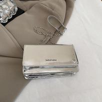 Internet Celebrity High Value Fashion Shoulder Messenger Bag Versatile Foreign Style Chain Small Square Bag Women sidabras