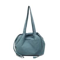 Women's Crossbody Bag Solid Color Shoulder Bag Large Capacity Tote Bag mėlyna