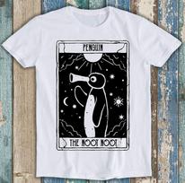 Noot Noot Tarot Card Penguin Rainbow Pingu Funny Meme Gift Tee T Shirt M1172 S