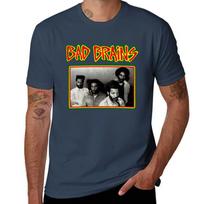 Bad Brains T-Shirt printed t shirts for man men t shirt cotton 100% t shirts designer T-Shirt S