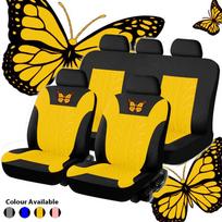 Universal Butterfly Press Machine Car Seat Cover Fabric - Export Quality for Europe, America, and Middle East Markets Single Headrest (Black Fabric) gray