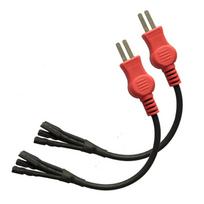 2Pcs Ultrasonic Fuel Injector Cleaner Tester Adapter Cable Fit For AUTOOL CT150 CT160 CT200 CT400