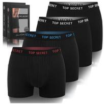 Top Secret vyriškos medvilninės kelnaitės bokseriai, 4 vnt., Dydis M