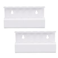2pcs Acrylic Dart Holder Wall Mount Stylish Dart Storage Rack Display Stand for Home Game Room White balta