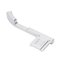 Thumb Grip with Cold Shoe Cover Fit for Lumix S9 Camera Aluminum Alloy Thumb Up Rest Hand Grip Camera Accessory Silver sidabras