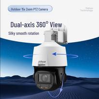 Dahua 4MP POE 15x Zoom Dome Security Camera CN plug (adapter included)