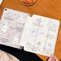 Case Funda Accessories for Samsung Tab S7 S8 S9 11 Plus S10 S9 12.4 Inch Pencil Case for Tab S10 FE Plus 13.1 Inch Cute Rabbit A8 10.5 inch