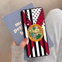 Florida State Flag For Honor Magic 6 7 8 Pro Case For Honor 400 200 Lite 50 70 90 X8c X8b X9a X9b X9c X9d Win RT Honor 200 Pro