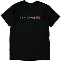 (Size S Only) Ben Davis Flat Line Logo Tee Black S įvairiaspalvis