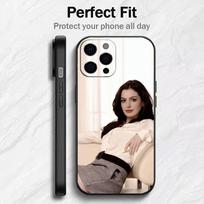 Classic Beeauty A-Anne H-HathawayS Phone Case For iPhone17,16,15,14,13,12 Plus,Max Soft Silicone Black Cover iPhone11PROMAX