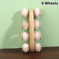 Wooden Massager Manual Roller Neck Back Waist Massage Tool For Neck Leg Back Deep Tissue Muscle Relax Body Massage as the picture
