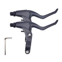 Ultra Light Brake Handle Levers V Brake/Disc Brake Handle Brake Aluminum Alloy Mountain Hydraulic Bicycle Disc Brake Set 1pair
