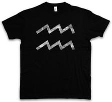 ZODIAC SIGN AQUARIUS T-SHIRT Star Sign Astrology Horoscope- M
