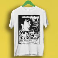Talking Heads Psycho Killer Band Punk Rock Poster Music Gift Tee T Shirt P7278 XXXXL