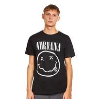 Nirvana White Face T-Shirt Black XXL