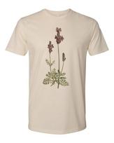 Cottage Cult Clothing Tee T Shirt 100% Cotton Occult Goth Witch Lavender Botany L