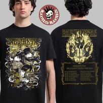 Babymetal Kon Kon Tee UK And Europe Arena Tour 2026 Two Sided Essentials T-Shirt L