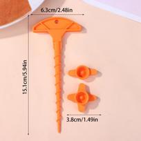 Premier Set of Glass Glue Sealer Cap & Sealant Gun Nozzle, Avoid Quick Drying of Core Pipes