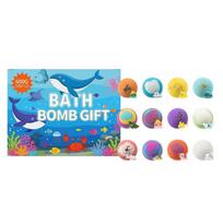 Kids Bath Bomb Gift Set, 12pcs 50g Gentle Moisturizing Bath Fizzies For Fun Bath Time 1pcs