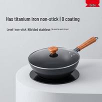 Debo DEP-892 32cm Wok & Frying Pan Set