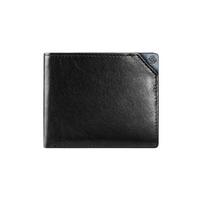 Samsonite Men's Short Wallet, Leather Card Holder, Document Organizer, TK6 Black juoda