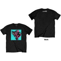 Gorillaz Unisex T-Shirt: Now Now Logo (Back Print) (XX-Large) 3XL