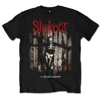 Rock Off Slipknot - .5: The Gray Chapter Album (T-Shirt Unisex Tg. S) Ufficiale 2XL