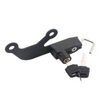 Helmet Lock For KAWASAKI Z650 NINJA 650 2017-2023 Z 650 Z-650 Motorcycle Accessories Rear Passenger Footrest Bracket Anti-theft juoda
