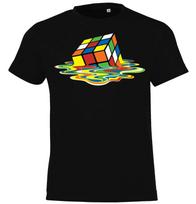 Youth Designz Rubiko kubas Vaikams berniukams Marškinėliai Kubas Logotipo spaudinys Juokingas Nerdas Smagus Kubas 120